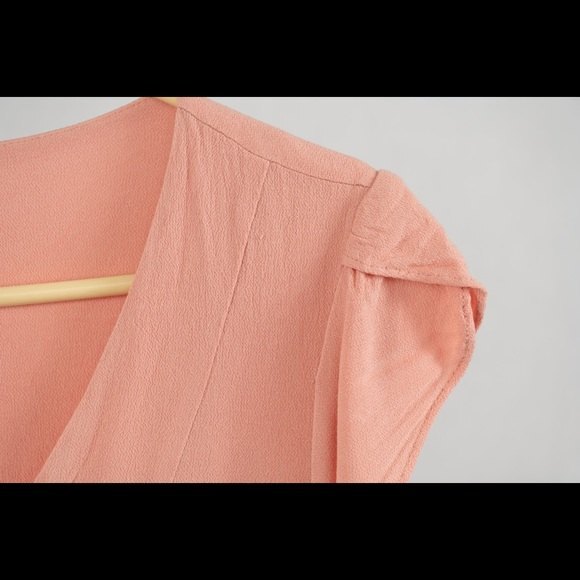 Lulus Wistful Wanderer Dusty Pink Crochet Lace Dress L but fits more S - Picture 7 of 16